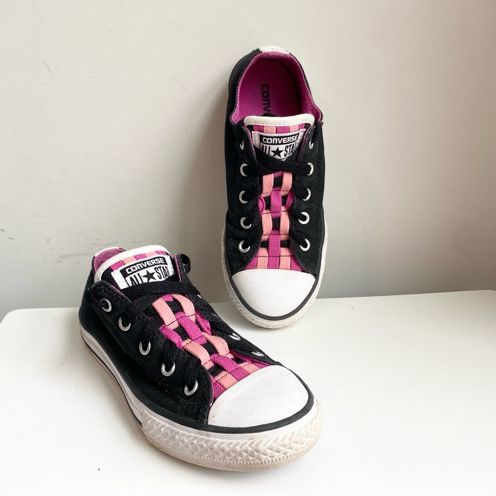 Converse All Star low to sneakers black pint size 1